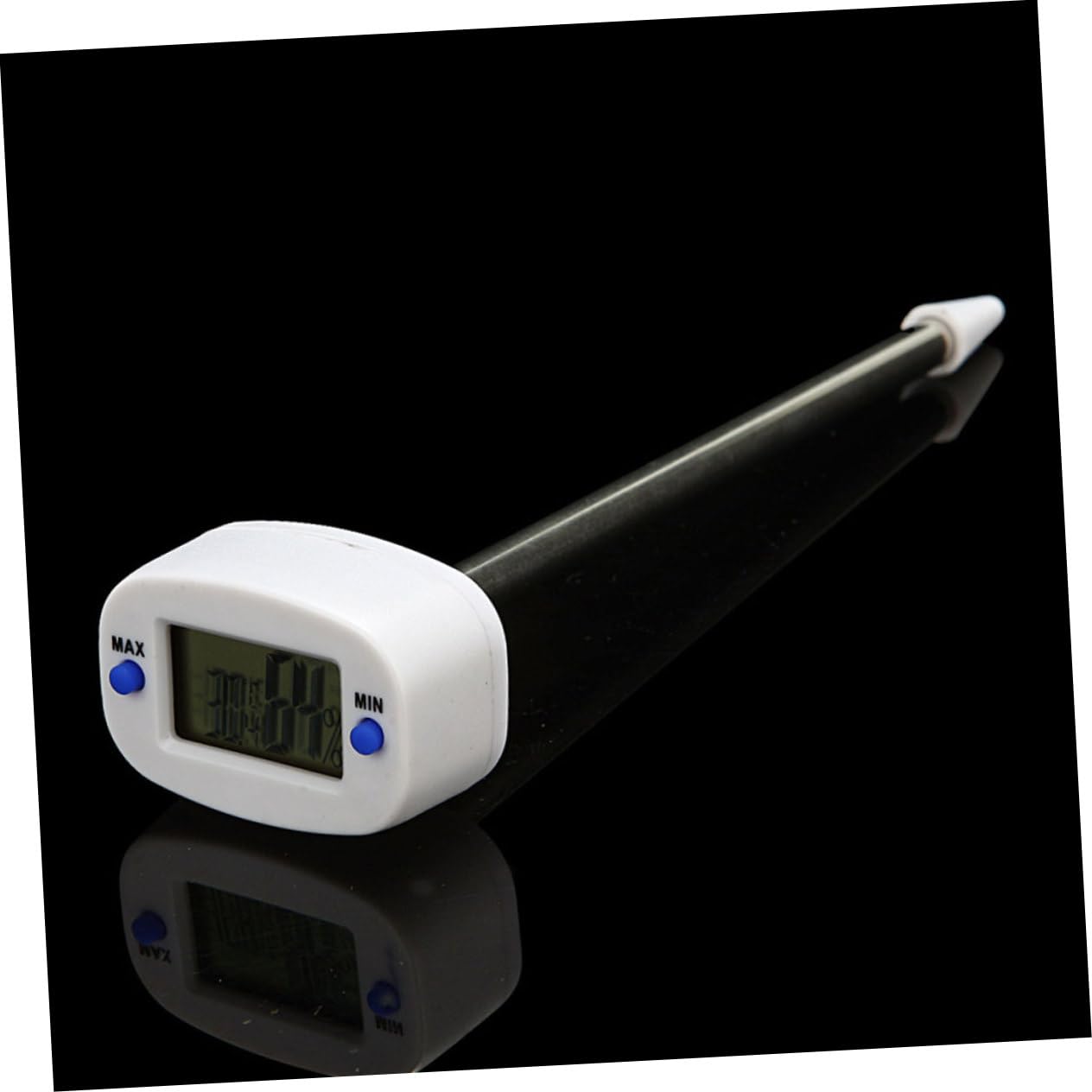 TOYANDONA 2 Piezas Termómetro de suelo planta prueba de suelo sensor para interior medidor de humedad instrumento de levantamiento de suelos probador de suelo