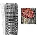 Hardware Cloth 1/2 inch 48inch x 100 Ft 19 Gauge Hot Dip Galvanized After Welding Galvanized Wire Mesh Roll Chicken Wire Fencing Gopher Wire Garden Bed Plant Supports Poultry Netting Cage Snake Fence