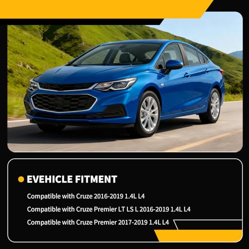 Turbocharger Intercooler Compatible with Cruze 2016 2017 2018 2019 1.4L L4 Replace 13356681 39116550 Turbo Cooler - Image 4