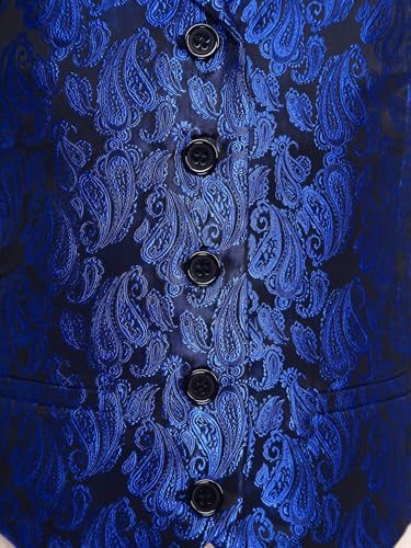 JEATHA Ensemble Vest And Bow Tie For Boys Classic Jacquard Colored Jackets For Parties Weddings4