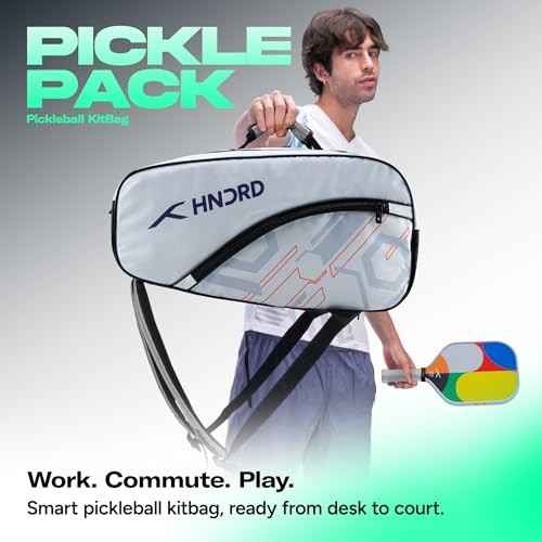 Image of HUNDRED Pickle Pack Pickleball Kit Bag | Spacious Paddle Sports Kit Bag with Large Compartment for Paddles, Shoes & Gear - Ideal for Sports, Gym & Travel | Unisex Design
