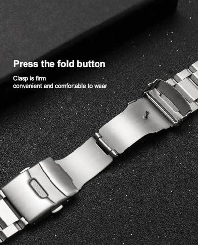Sangle en acier rapide 18-24mm pour montre bracelet
