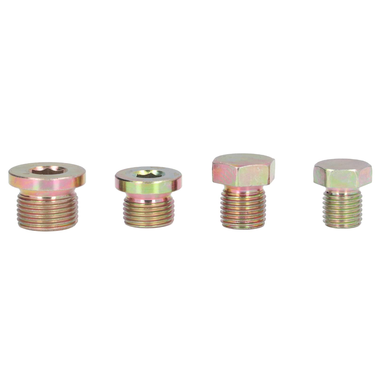 Kit di riparazione filettata per coppa 'olio da 64 pezzi, strumento per la filettatura del tappo di scarico M13, M15, M17 e M20 con 40 rone e 20 tappi, set professionale per la
