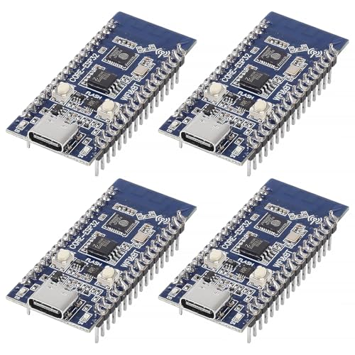 Pack 4 microcontroladores ESP32 C3 para proyectos de domótica e IoT