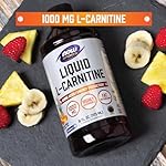 NOW Sports Nutrition, L-Carnitine Liquid 1,000 mg, Highly Absorbable, Tropical Punch, 16-Ounce - Image 3