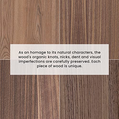 Povison Modern Tv Console, 94 Inch Solid Wood Tv Stand With Storage, 4-Drawers Full Assembled Walnut Entertainment Center For Under 100 Inch Tv, Walnut/White #TOP6