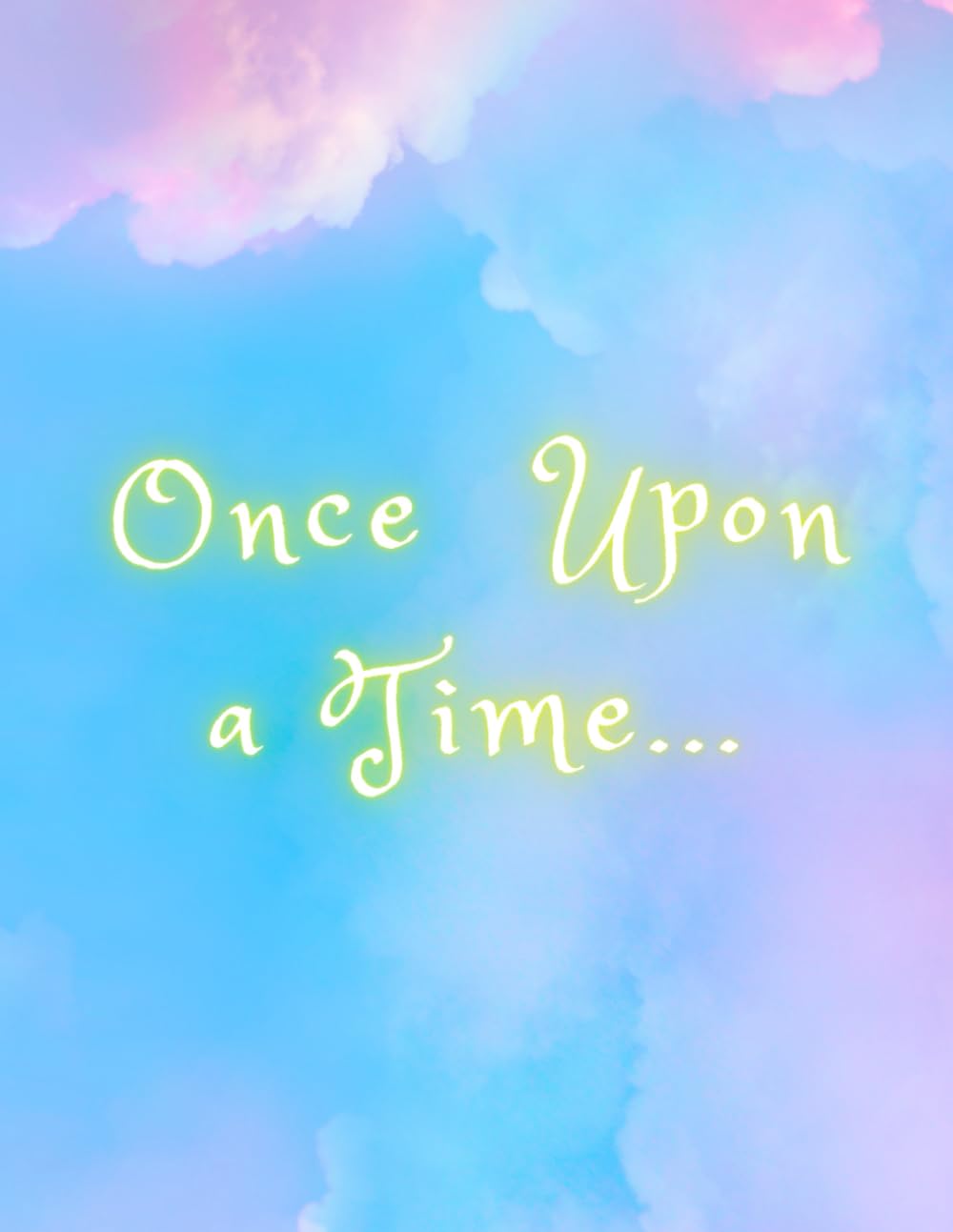 Once Upon A Time - Blank Story Book / Diary / Journal. For Kids and Adults.: Lined on the Left with Picture Box on the Right for Your Creative Drawings.