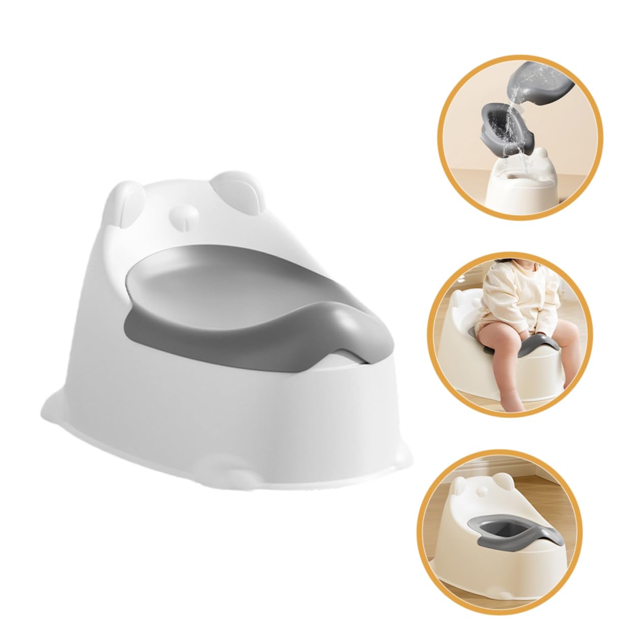 Potty Training Toilet for Toddlers Lightweight Portable Seat with Comfortable Design for Boys and Girls Indoor and Outdoor Use