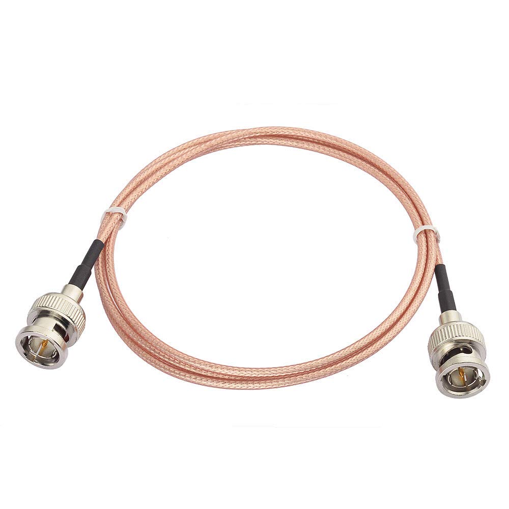 Bingfu BNC Male to BNC Male RG179 75Ohm SDI Converter Adapter Cable 1m for HD-SDI 3G-SDI Vedio CCTV Camera Camcorder