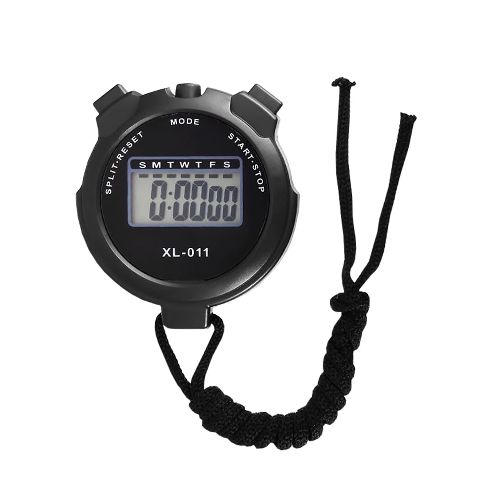 Digital Water-Proof Stop Watch, Multifunctional Sports Stop Watch for Swimming Running, Basketball and Football