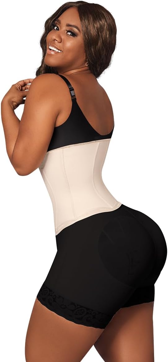 Forma Tu Cuerpo Waist Trainer for Women, Fajas Colombianas, Hourglass Shape Faja Body Shaper, Waist Cincher for Women