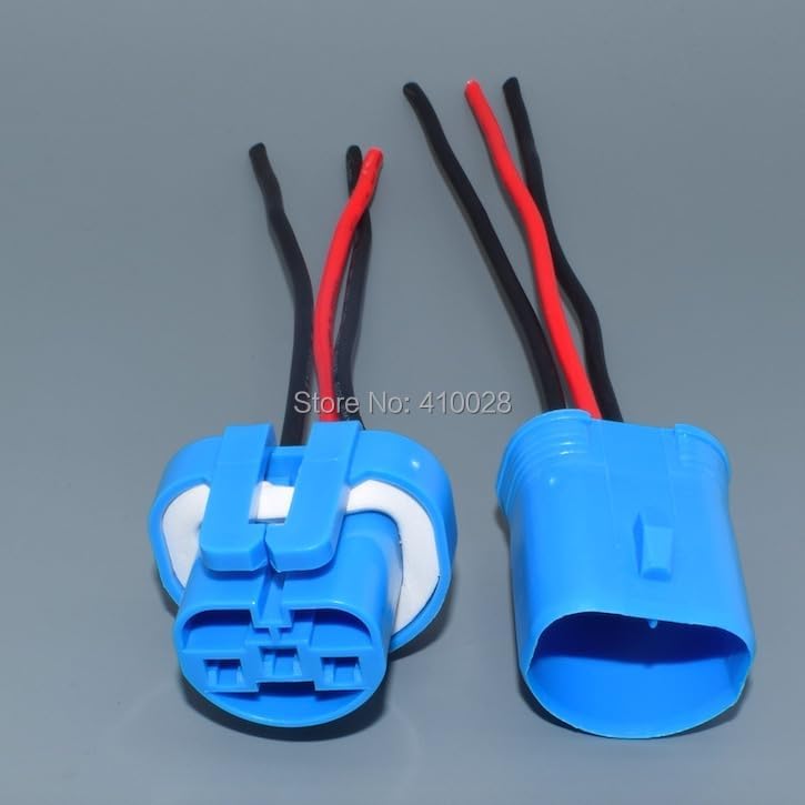 9007 9004 Female Male Adapter LED Bulb Lamp Light Wire Connector Plug Socket Holder HB5 - (Color Name: 5pcs Male)