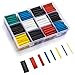 innhom 615pcs Heat Shrink Tubing Heat Shrink Tube Wire Shrink Wrap UL Approved Ratio 2:1 Electrical Cable Wire Kit Set Long Lasting Insulation Protection, Safe and Easy, Eco-Friendly Material