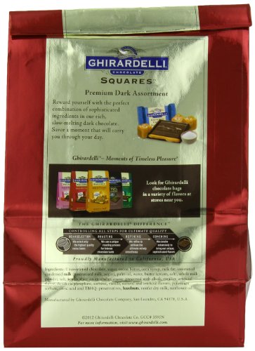 Ghirardelli Dark Assorted Chocolate Squares Xl Bag thumb #1