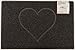 Produktbild Nicoman Herz Geprägt Fußmatte-(Geeignet für Innen- und Schützen Außen), Klein (60x40cm), Braun