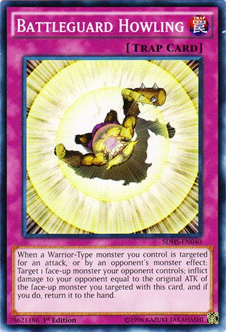 YU-GI-OH! - Battleguard Howling (SDHS-EN040) - Structure Deck: Hero Strike - 1st Edition