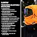 BLACKSTRAP Team Hood Dual Layer Adjustable Balaclava Ski Mask, Over or Under Helmet Compatible, Adult Unisex, One Size Fits All, [Nautical]