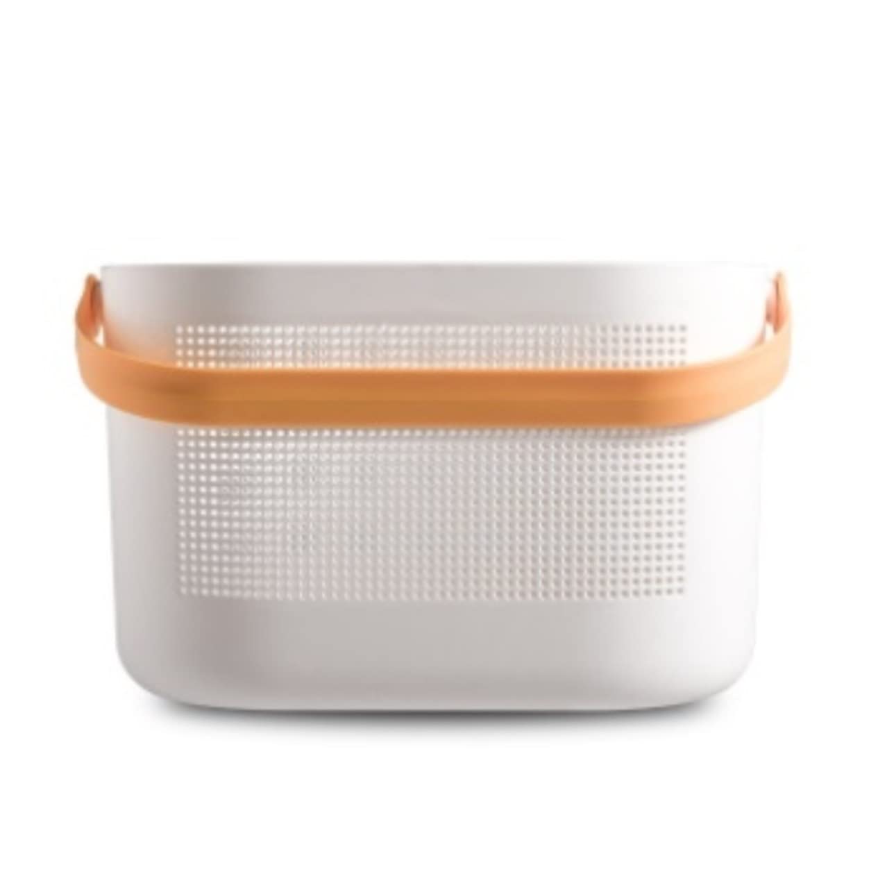 Basket For Garden Plastic Organizer Boxes Storage Basket Bathroom in The Kitchen Picnic Baskets to Organize Hamper Basket Wedding(Yellow)