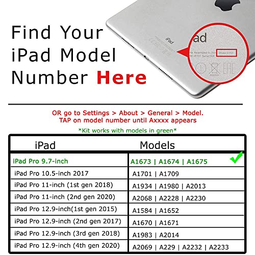 image for Repair Parts Plus for iPad Pro 9.7 Screen Replacement LCD and Glass To