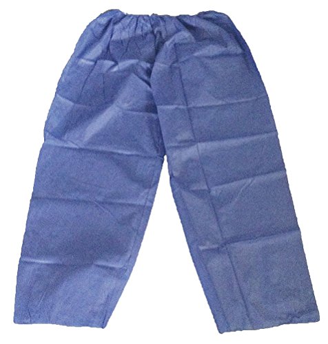 CONDOR 26W847 Pants, Polyproplyene, Blue, L/XL, PK25