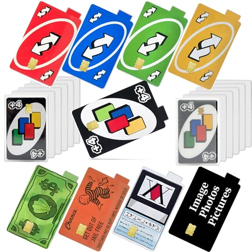 ZHI-NYLLDJS Credit Card Skin in 9 Colors,Credit Card Sticker Debit Card Sticker,credit card sleeve(Red&Blue&Green&Yellow)