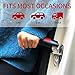 MOSKESON 2PACK Car Handle Assist for Elderly, Door Handle for Automotive, Multifunctional Car Handle Assist, Handicapped Elderly Assistant Support Handle RED&Blue