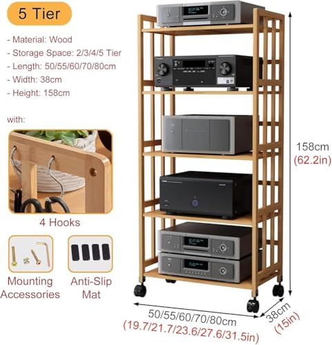 Support de platine vinyle haut de gamme en bois noble