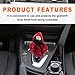 ABOTHGD Car Gear Shift Hoodie, Funny Hoodie Car Decor, Fashion Gear Shift Knob Cover, Universal Car Decoration Accessories (Red)