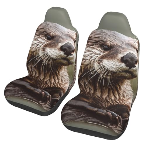 Housses de siège de voiture loutre : protection universelle pour sièges avant de voiture et camion