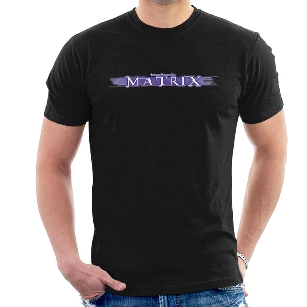 T-shirt Matrix violet homme en coton peigné haut de gamme - 7