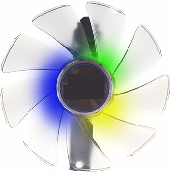 CF1015H12D CF9010H12D RX5700 ARGB Graphics Card Fan Compatible for Sapphire RX 5700 XT 8GB Nitro+ Special Edition Video Card Cooling Fan Kindly Blade Color CF1015H12D 95MM