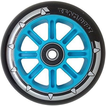 Team Dogz 1 x Nylon Core Scooter Wheel 100mm With ABEC 7 Bearings Blue Green Orange Red Black