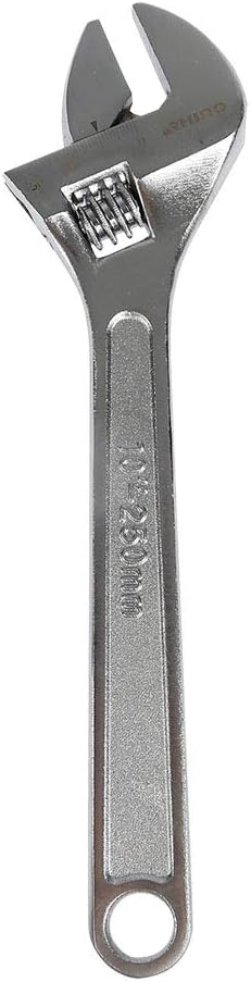 RHINO 250mm Long Adjustable Wrench Wrench with Wide Opening, High Quality, Made of Steel (Chrome Vanadium) - Image 5