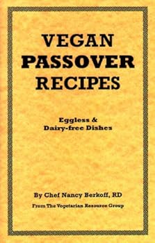Paperback Vegan Passover Recipes Book