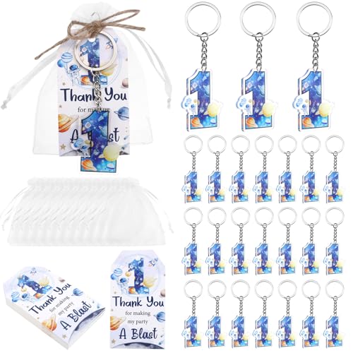 Image of Party Favors Theme Baby-Shower Keychain Set