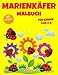 Marienkäfer Malbuch: Marienkäfer Malbuch Für Kinder, Senioren, mädchen, Jungen, Über 60 Seiten zum Ausmalen, Perfekte Malvorlagen für Vorschulkinder, ... und Kinder im Alter von 2-6 Jahren und älter