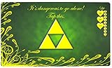 It's Dangerous Playmat by Inked Gaming / Inked Playmats / Perfect for MtG Pokemon & YuGiOh Magic the Gathering TCG Game Mat