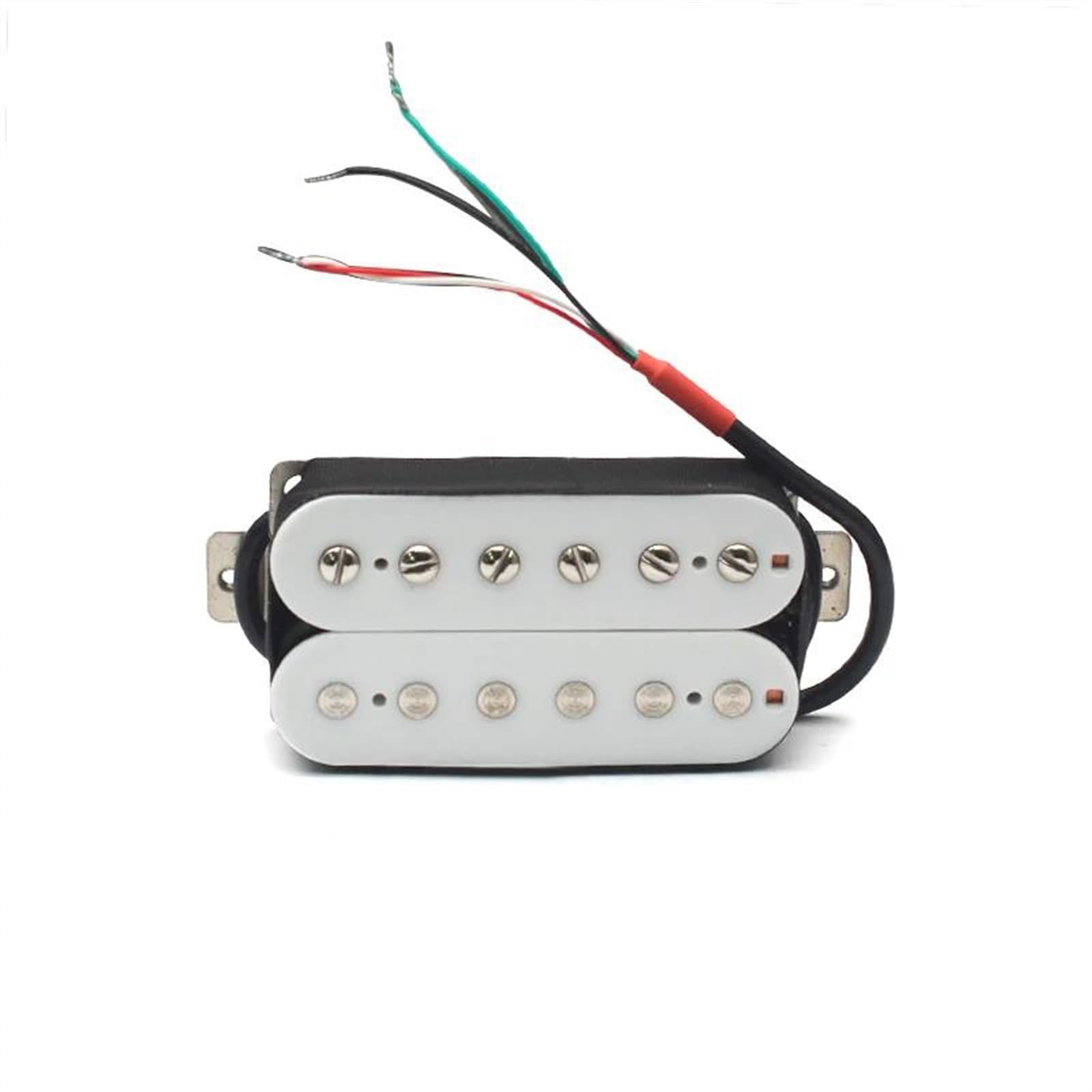 E-Gitarre Pickups Set Alnico 5 E-Gitarren-Tonabnehmer Humbucker Doppelspulen-Tonabnehmer Gitarrenteile Weißer Hals Und Steg (Color : Bridge)