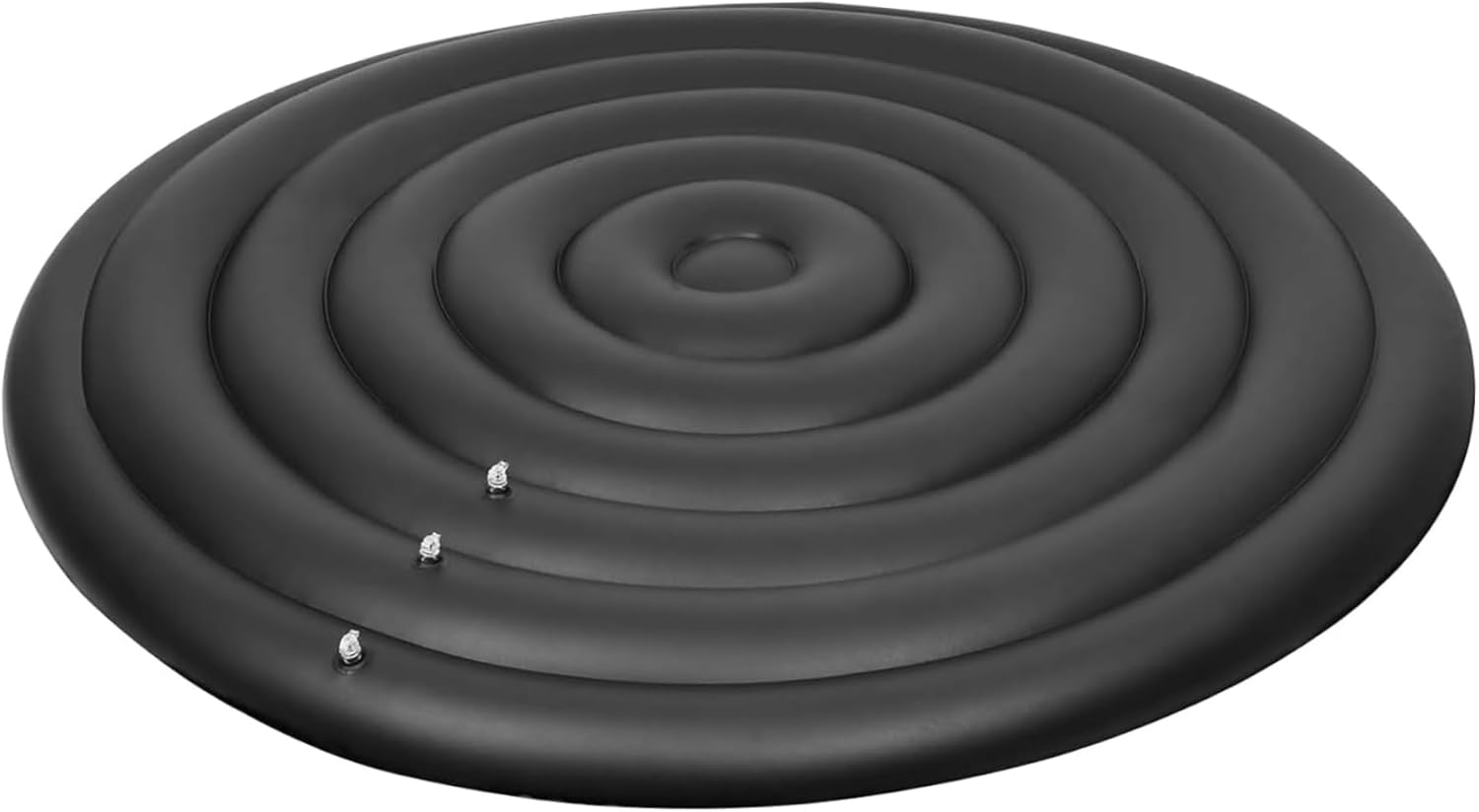 Hot Tub Cover, Inflatable Hot Tub Cover, 57 in Round Enclosure with Easy Inflation and Deflation Valve, Windproof Rain-Proof Snow-Proof Insulated Spa Covers Lid
