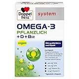 LIEFERUMFANG: 120 Kapseln - Nahrungsergänzungsmittel mit Omega-3 Fettsäuren aus Algenöl, Vitamin B12 und Vitamin D - Nettofüllmenge: 105,6 g