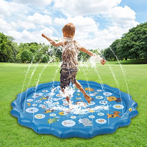 Estera de agua inflable para reuniones familiares en el jardín y césped