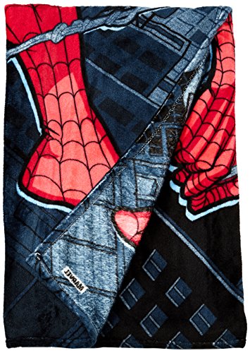 Blaze Children's Cartoon Printing Blanket Coral Fleece Blanket (40 by 55 Inch, Spider-Man)