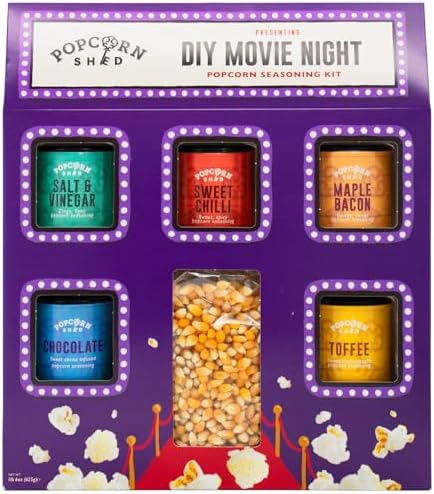 Popcorn Shed DIY Movie Night Popcorn Seasoning Kit