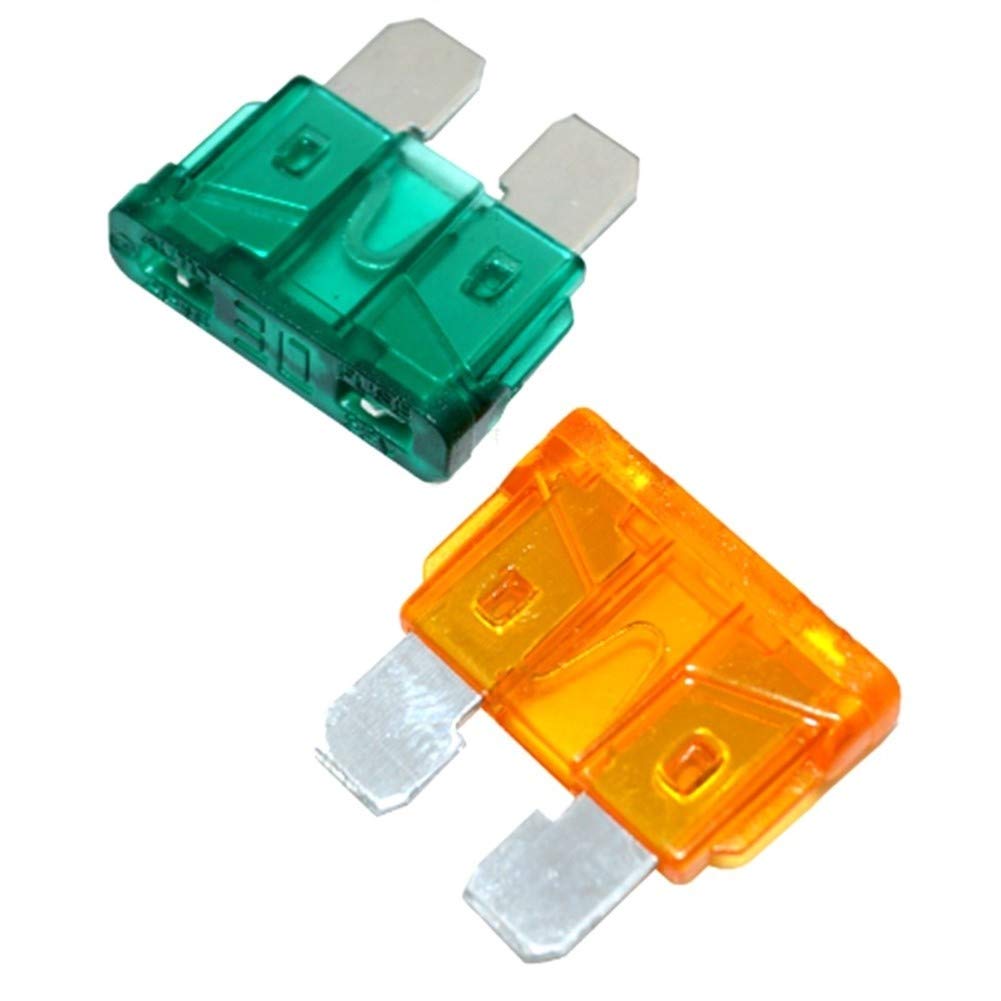 Cablaggio di protezione TMP1105 100 pz/set Fusibile Standard Medio Lama Fusibile Auto Fusibili Auto Auto 3A 5A 7.5A 10A 15A 20A 25A 30A 35A 40A Accessori Auto