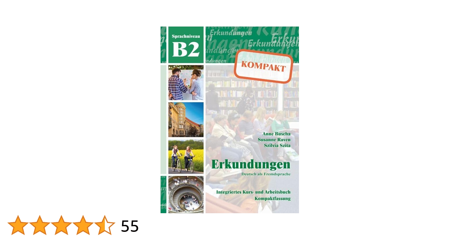 語学+参考書 Erkundungen: Kurs- und Arbeitsbuch B2 mit CD Amazon.com: Erkundungen Deutsch als Fremdsprache B2