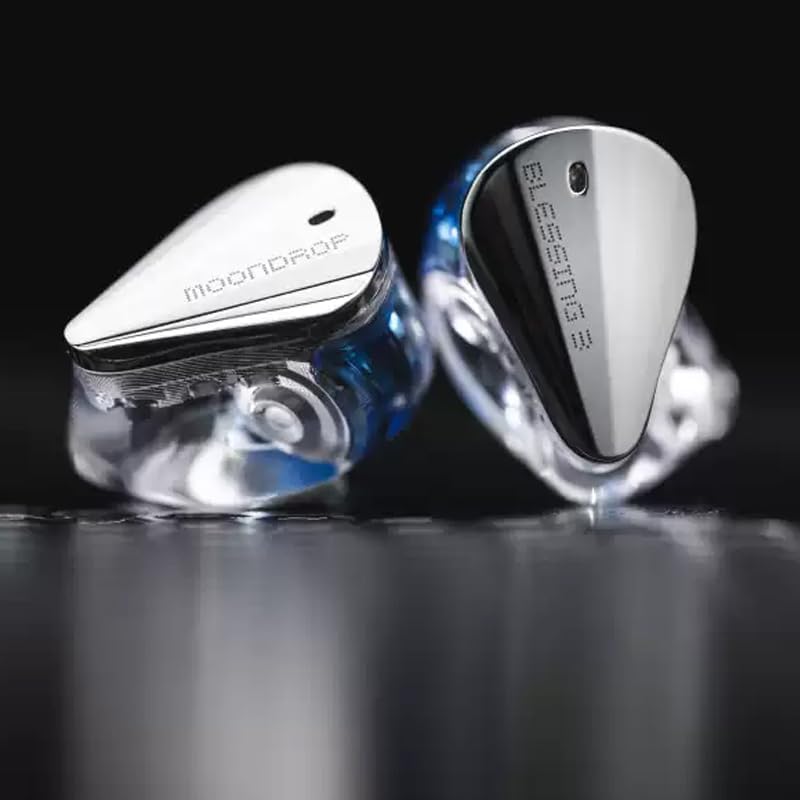Moondrop Blessing3 in-Ear Earphones 2DD+4BA Hybrid Triple-Range Frequency Division in-Ear Monitors 0.78-2pin IEM Earbuds