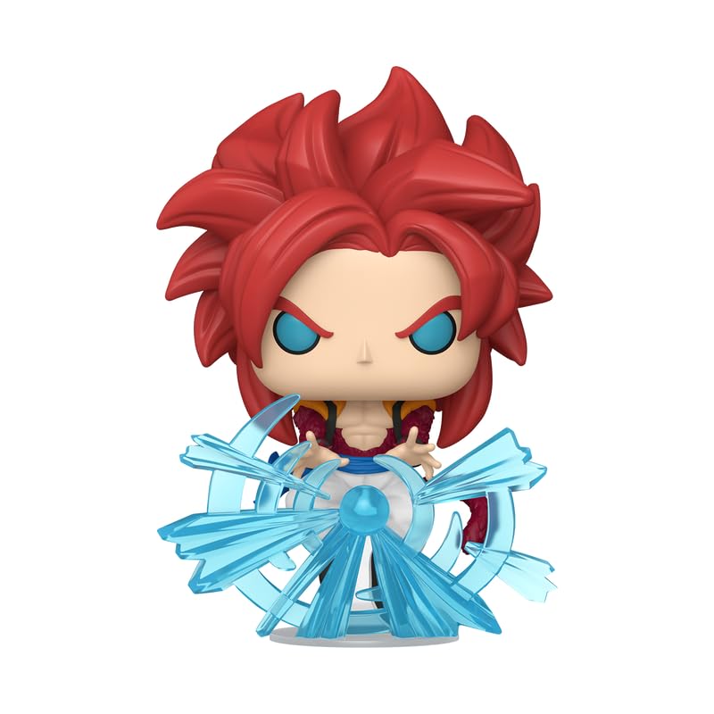 POP! Animation: Dragon Ball GT - Super Saiyan 4 Gogeta Chase #2074 Bundled with Compatible Box Protector Case - Image 2