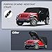 Cab Cover for Jeep Wrangler JK JL 4 Door 2007-2025 & Top Off, Jeep Wrangler Covers 4 Door Waterproof with Driver Door Zipper Windproof Straps All Weather Snow Rain UV Protection