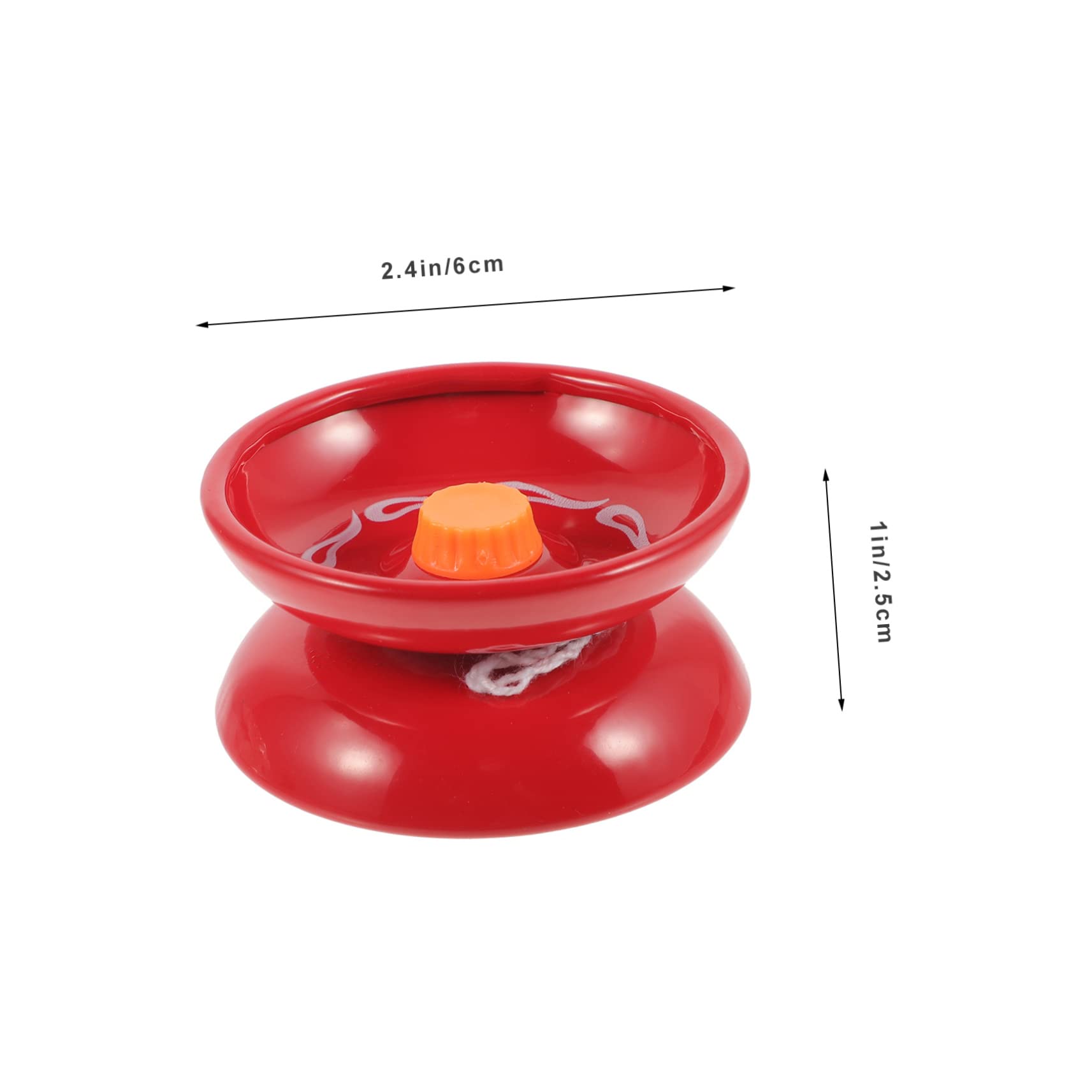 SUPVOX Boys and Girls Yo-yo Balls 3pcs Yoyo String Toys Educational Fingertip Ball Party Game Toy Hand-Eye Coordination Improvement Random