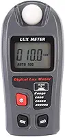 Medidor de luz, medidor digital luxímetro com visor LCD digital portátil Luxmeter eletrônico Luxmeter fotômetro para gravação